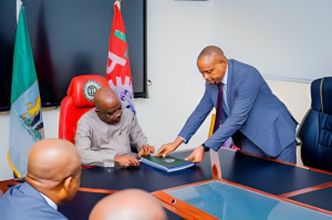 Gov Otti Signs First Bill, Greater Aba Development Authority into Law
